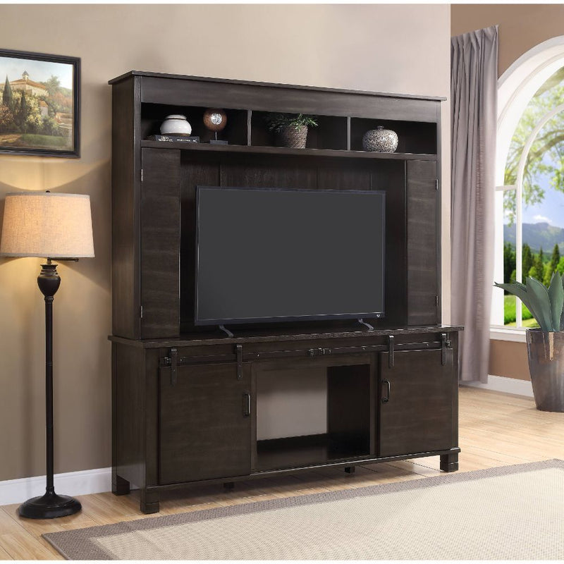Apison - Entertainment Center (Include 91617Fir) - Espresso, photo 6 of 7