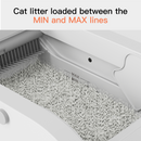 Smart Cat Litter Box With Wide Opening