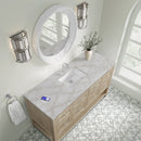 James Martin Breckenridge 60" Single Bathroom Vanity, Whitewashed Oak