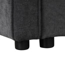 L-Shaped Sofa Convertible Sofa Bed Pull Out Sofa Sleeper With Two Back Pillows, Two USB Ports And Two Power Sockets For Living Room by HouseOfZazla