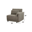 Rylie - Modular Sectional Sofa With Toss Pillows by Unique Piece Furniture