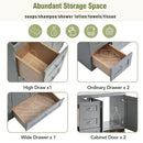 36 Inch Shaker Style Free-Standing Bathroom Vanity Cabinet with Sink by HouseOfZazla