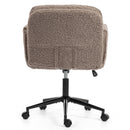 Criss Cross Swivel Desk Chair With Adjustable Armrests & Wheels For Home Office by HouseOfZazla