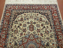 4' X 6' Handmade Ultra Fine Chinese Floral Oriental Wool Rug Hand Knotted Beige