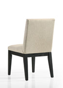 Jasper - Contemporary Fabric 19" Dining Chair (Set of 2) by HouseOfZazla