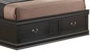 Traditional Style Bookcase Storage Bed by HouseOfZazla