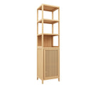 Storage Cabinet With Tall Tower, Multifunctional For Bathroom by Unique Piece Furniture