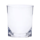 Halo - Leading Ware Oval Acrylic Glasses (Set of 4) Dof, Bpa Free, 12Oz Plastic Drinkware - Clear by HouseOfZazla
