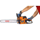 58Cc Gasoline Chainsaw 20" Bar For Wood Cutting With Oregon Chain And Bar - Orange by HouseOfZazla