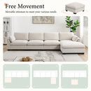130" Modular Sectional Sofa