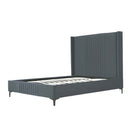 Promenade - Bed With Upholstered Headboard And Slats by HouseOfZazla