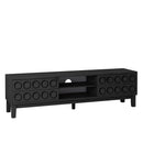 Media Console With 4 Drawers And Cable Management by Unique Piece Furniture