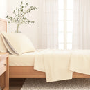 Cotton Solid Flannel Sheet - Nordic Collection by Great Bay Home