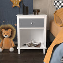 Nightstand With 1 Drawer 1 Shelf by HouseOfZazla
