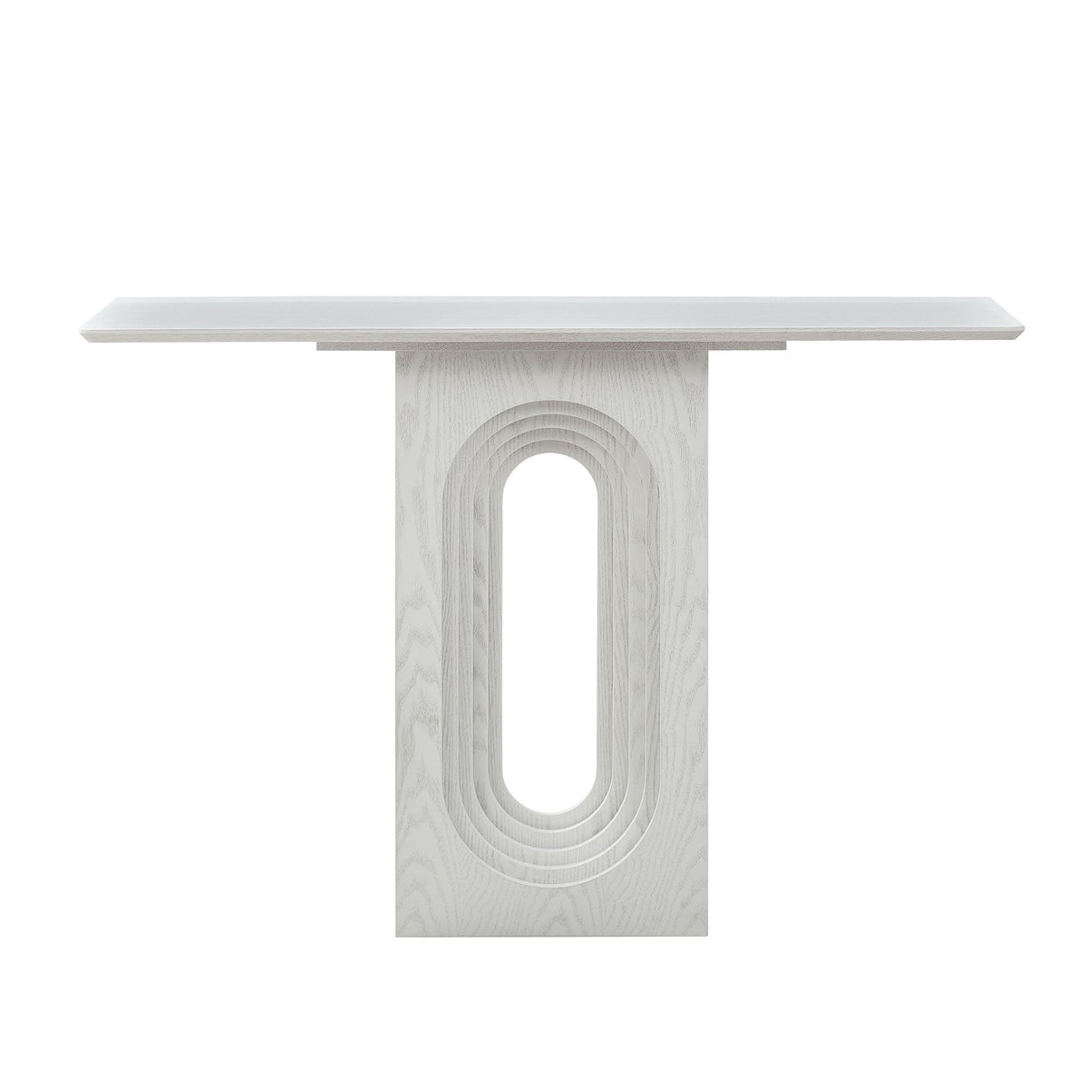47.24 Inch Entryway Table with Unique Loopback Design, photo 3 of 10