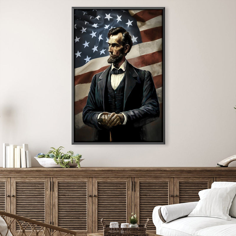 Abraham Lincoln Canvas