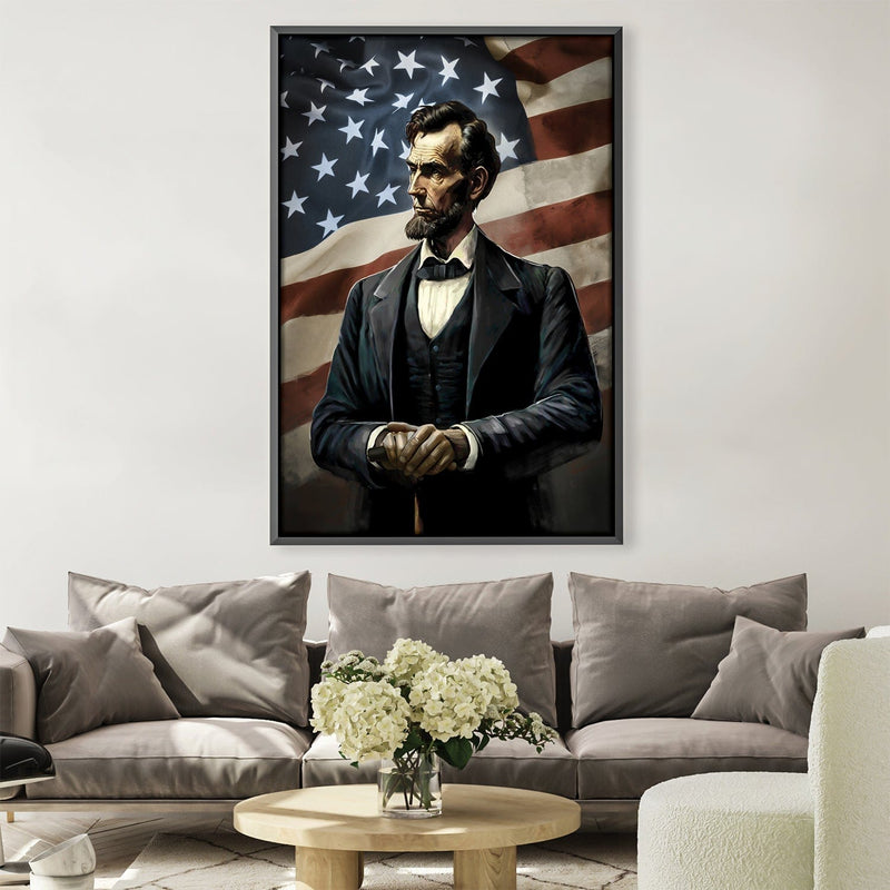 Abraham Lincoln Canvas