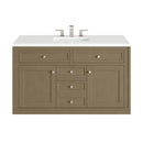 James Martin Chicago 48" Single Bathroom Vanity, Walnut Whisper