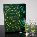 Absinthe Glasses Set Of 6 3OZ By Post Dinner Drinks Swiss Bulb Shape Tasting Glasses by The Wine Savant
