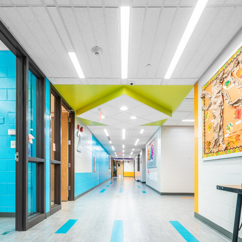 Absolume LM-LF 22W LED 4" X 4' Linear Flat Panel Selectable CCT 2 Pack