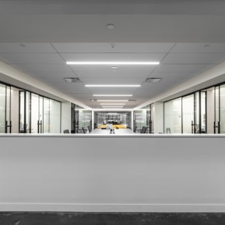 Absolume LM-LF 40W LED 6" X 6' Linear Flat Panel Selectable CCT 2 Pack