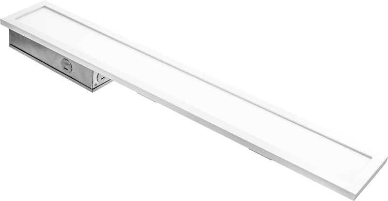 Absolume LM-LF 8W LED 4" X 1' Linear Flat Panel Selectable CCT 2 Pack