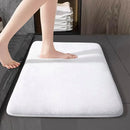 GobekUsa Absorbent Coral Velvet Bathroom Door Mat