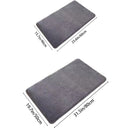 GobekUsa Absorbent Coral Velvet Bathroom Door Mat