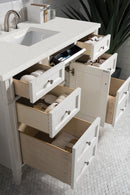 James Martin Brittany 48" Single Bathroom Vanity, Bright White