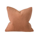 GobekUsa Beige Textured Pillow Cover Abstract Design 45x45, Lumbar Support & Decor Accessory