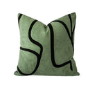 GobekUsa Beige Textured Pillow Cover Abstract Design 45x45, Lumbar Support & Decor Accessory