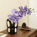GobekUsa Black Butterfly Ceramic Vase - Abstract Shape for Floral Arrangements & Home Decor