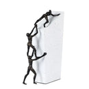 GobekUsa Gymnast Metal Handicraft Figure Home Decor Figurine Table Sculpture Accessory