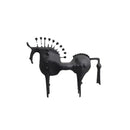 GobekUsa Abstract Horse Metal Sculpture Decorative Figurine - Home Decoration Accessory