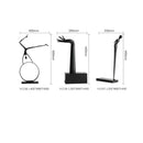 GobekUsa Black Metal Sports Figure Sculpture for Elegant Home Decor