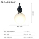 GobekUsa Ball Holding Character Resins Lamp for Living Room Bedroom