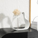 GobekUsa Geometric Hollowed-out Resin Ring for Home Decor & Flower Arrangement