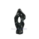 GobekUsa Black & White Abstract Ceramic Vase - Handcrafted Hollow Out Hole Design