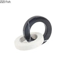 GobekUsa Geometric Knot Sculpture Desk Decor - Abstract Square Ring Statue