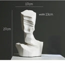 Abstract Resin Decoration GobekUsa - Elegant Art Sculpture for Office, Living Room & Desktop