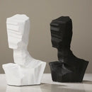 Abstract Resin Decoration GobekUsa - Elegant Art Sculpture for Office, Living Room & Desktop