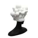 GobekUsa Abstract Woman Figurine Resin Sculpture Home Decor Human Head Statue