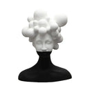 GobekUsa Abstract Woman Figurine Resin Sculpture Home Decor Human Head Statue