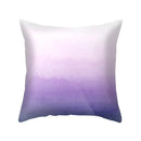 Abstract blue & purple polyester pillow case bedroom throw cover by Decorbites
