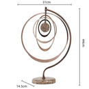 GobekUsa Geometric Sphere Pendant Metal Figurine Home Decor Accessory