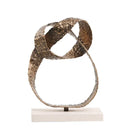 GobekUsa Geometric Sphere Pendant Metal Figurine Home Decor Accessory