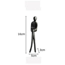 GobekUsa Gold Plated Figure Sculpture Set | Abstract Desk Decoration | Character Statue