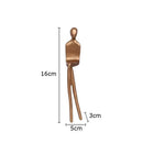 GobekUsa Gold Plated Figure Sculpture Set | Abstract Desk Decoration | Character Statue