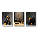 GobekUsa Abstract Canvas Print Set: 3D Sculpture Wall Art