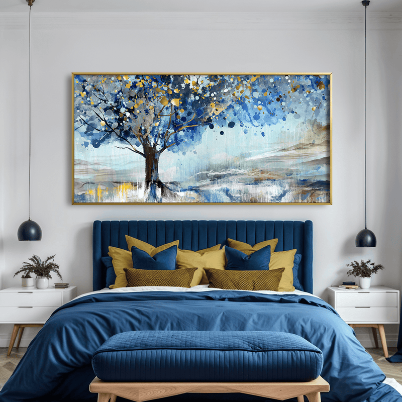 Abstract Cedar Canvas